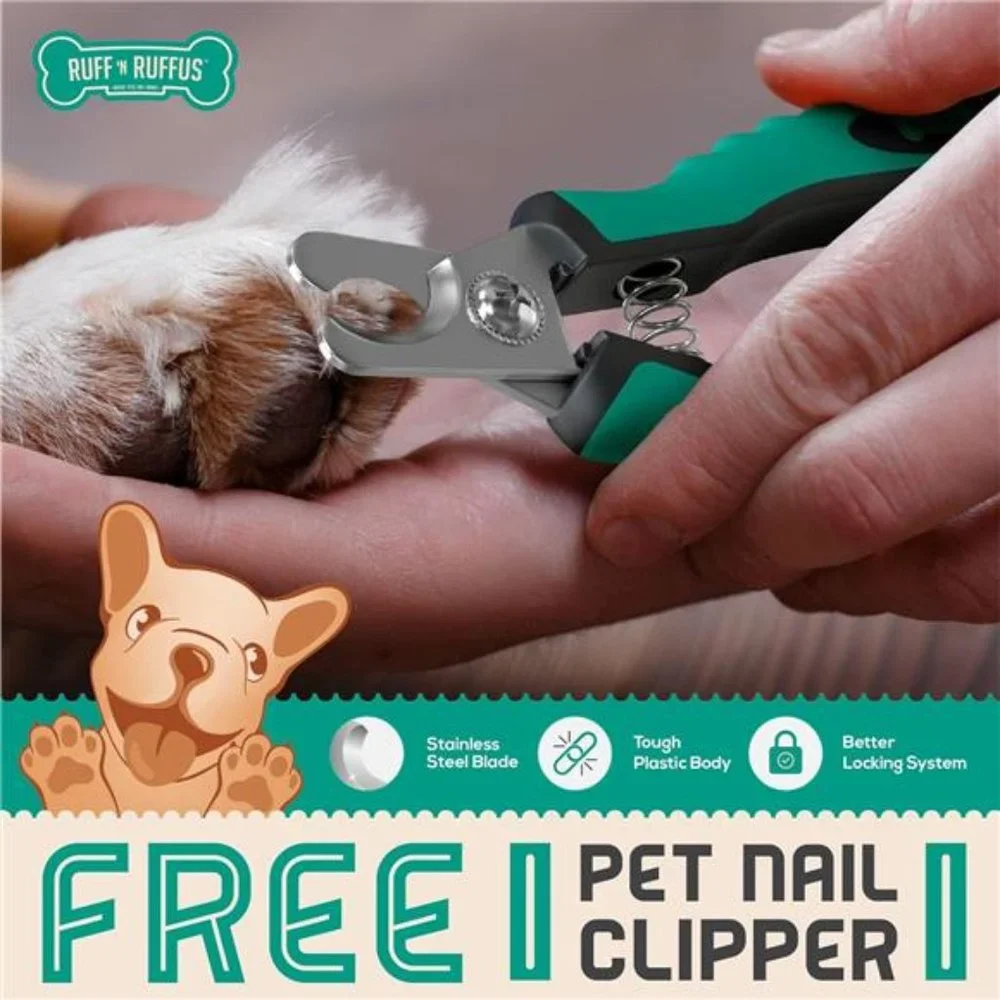 Say Goodbye to Shedding with Professional Double-Sided Undercoat Rake Dog Brush